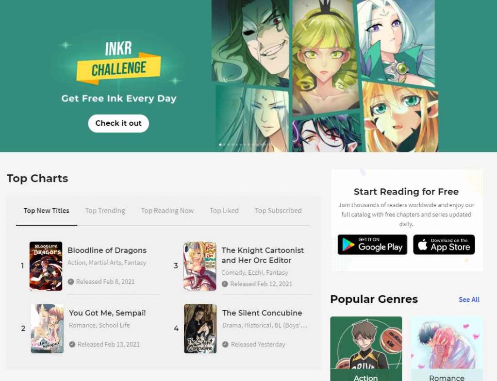 Manga Rock Team - best oldest free manga reading website